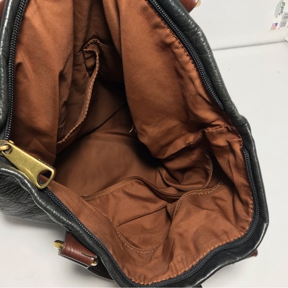 Fossil Leather Tote with Shoulder Strap - Picture 10 of 16